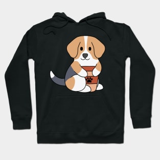 Beagle Coffee Hoodie